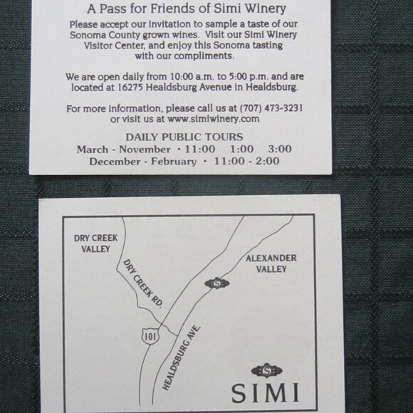 VINEYARD COLLECTIBLES - 17 pc. lot, California, Imagery, Matrix, Simi, St Supery - Picture 5 of 6